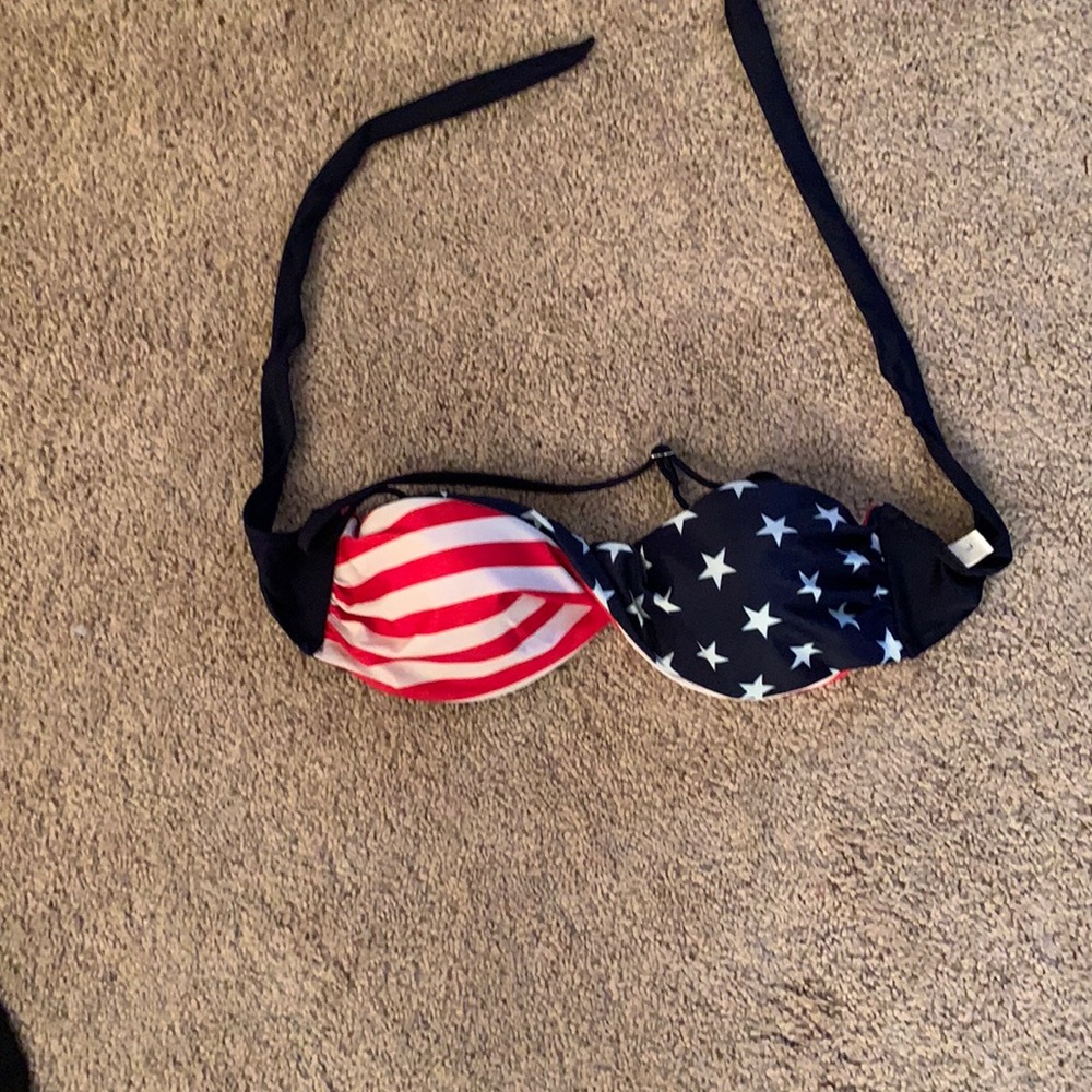 Flag bikini top